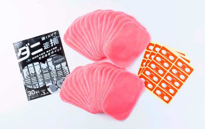 【アウトレット品】置くだけでダニ逮捕 30枚入り|Lutte(ルッテ)の殺虫剤を使わないダニシート